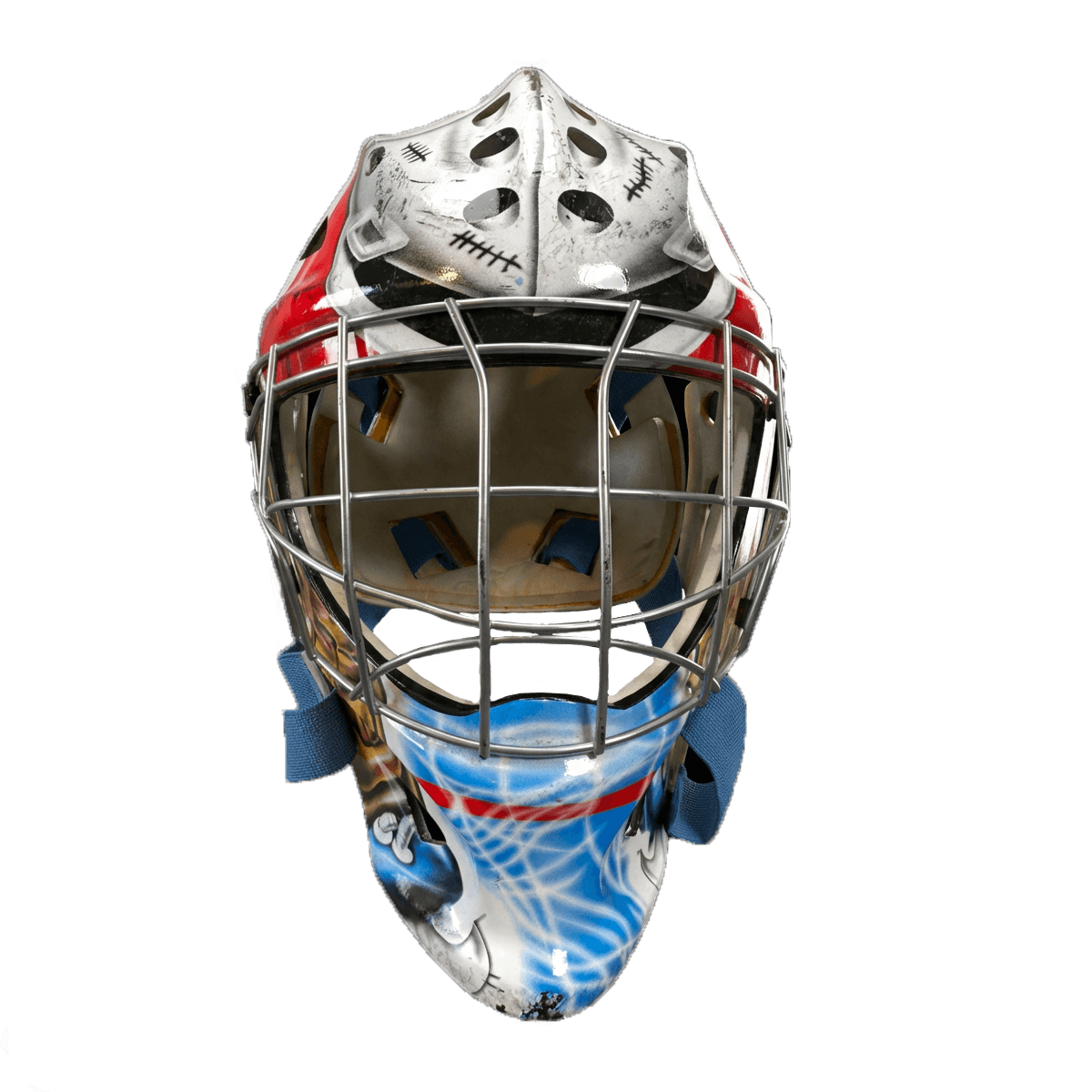 Brankárska maska z uhla 1